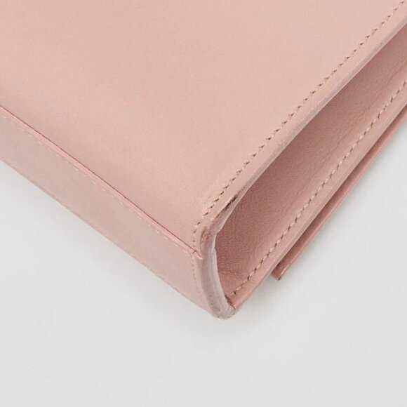 Yves Saint Laurent Pink Leather Monogram Medium Kate Tassel Bag 795-042925 - Picture 3 of 12